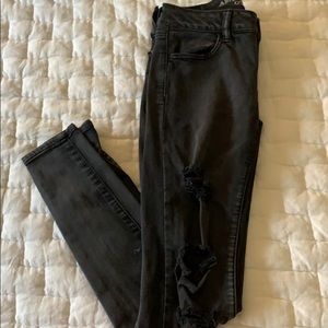 American Eagle high rise super stretch jeggings